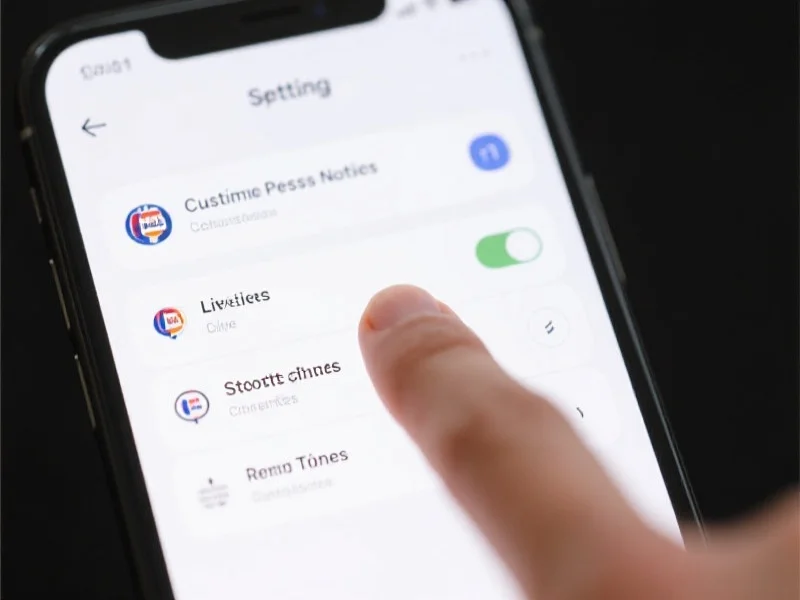 用户在体育应用中设置个性化推送选项
